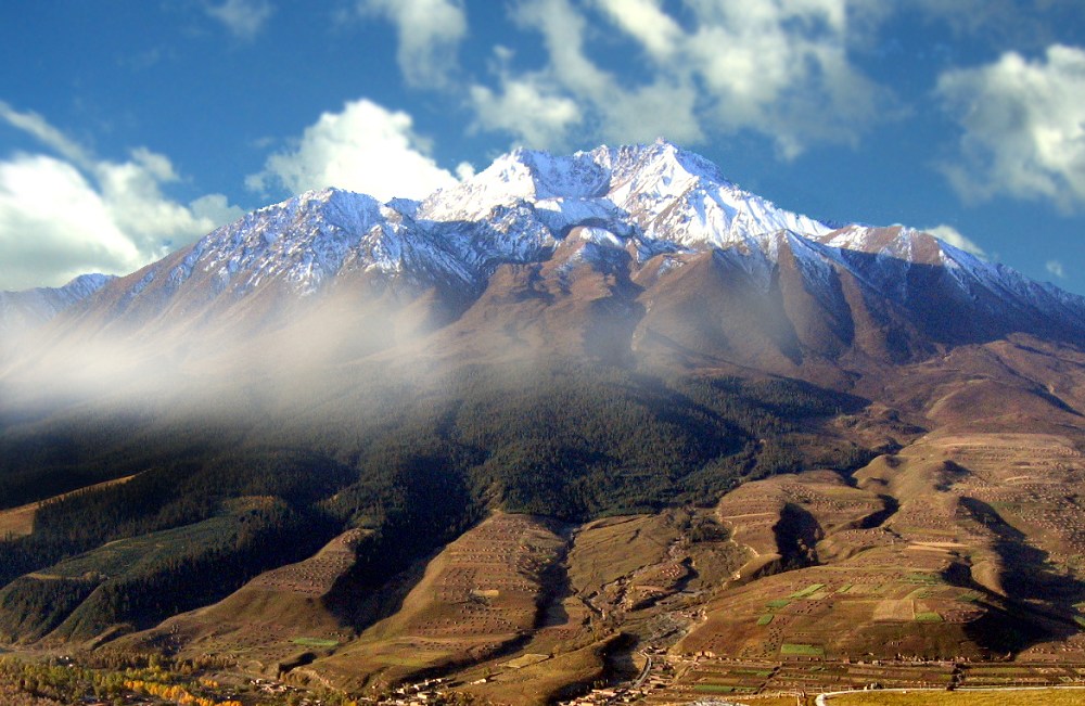 祁连牛心山 摄影 祁连山人