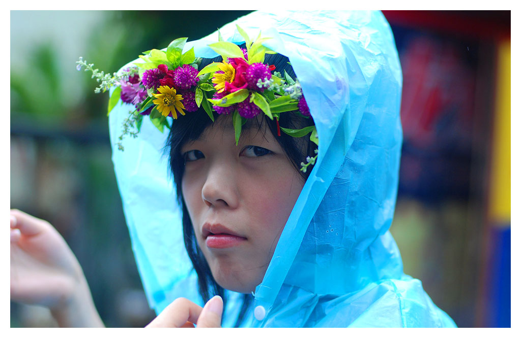 花姑靓 摄影 燃放共同