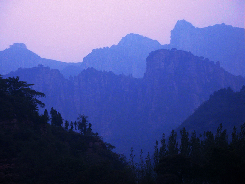 空朦山色 摄影 悠悠大鹏