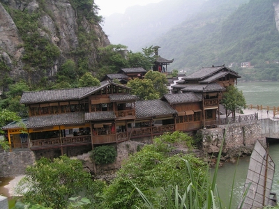 三峡人家 摄影 峡江红叶