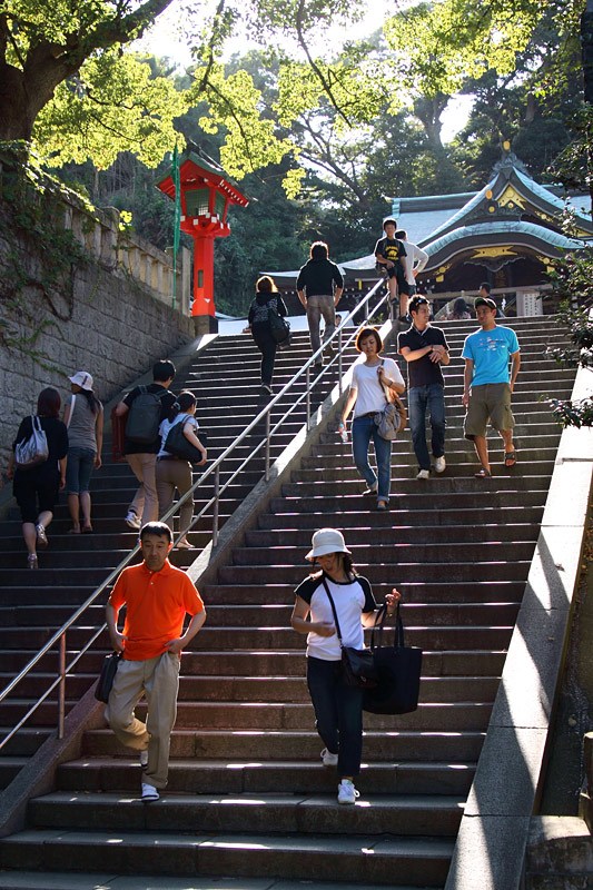 夏日神社 摄影 漂泊的云