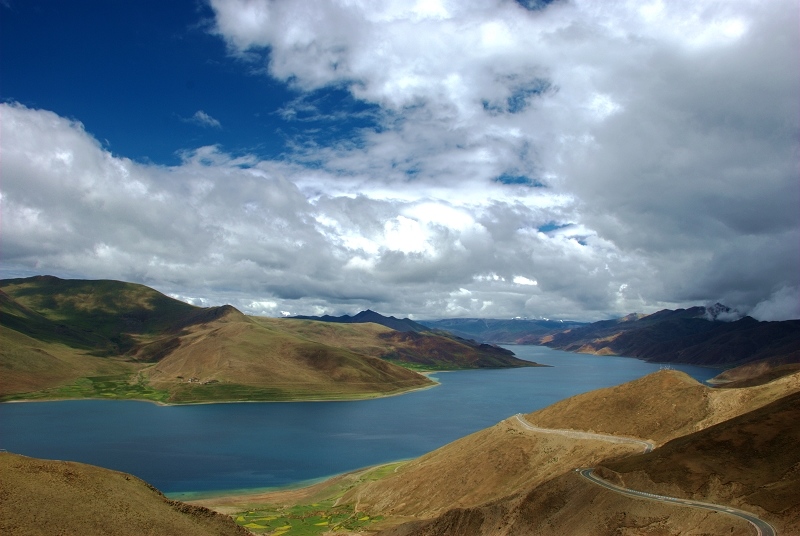 美丽的圣湖——羊卓雍措 摄影 高山松