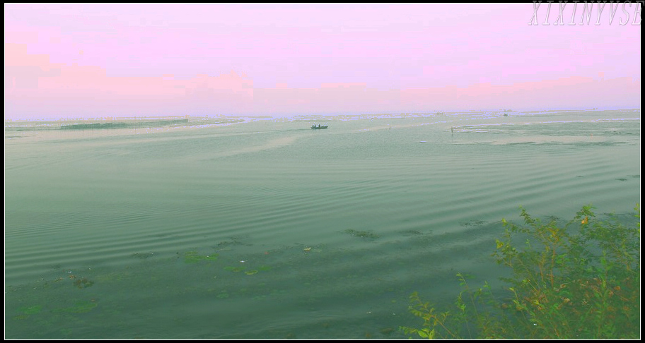 渔歌－美哉!湖水。壮哉！湖水。 摄影 喜形于色