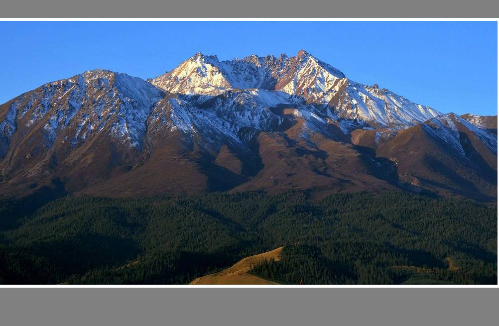 祁连牛心山 摄影 祁连山人