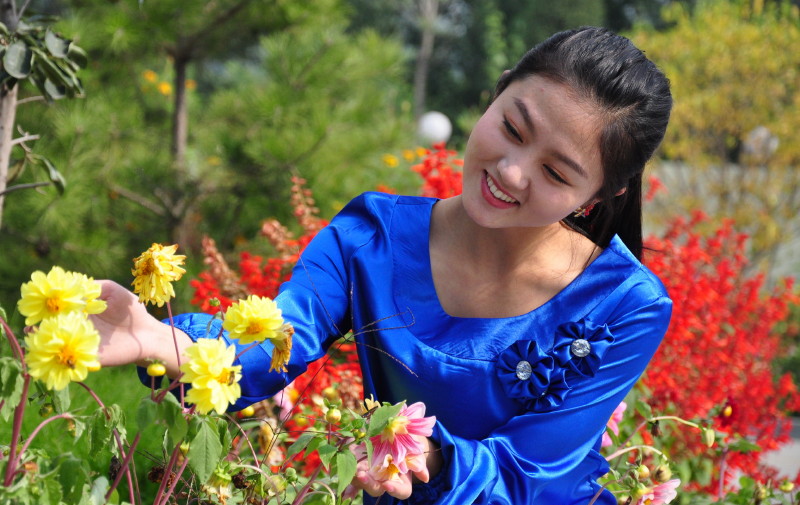 花儿少女 摄影 雪野