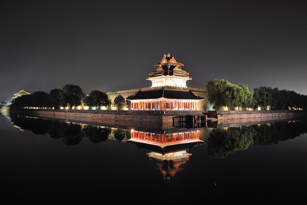 国庆节夜景 摄影 摄乐