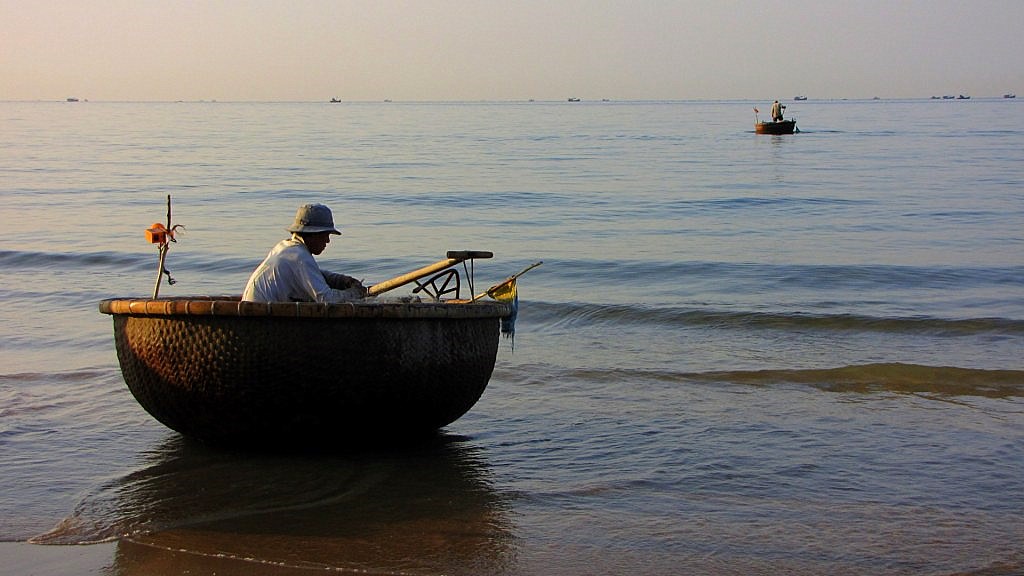 簸箕船 (Basket Boat) 摄影 印华