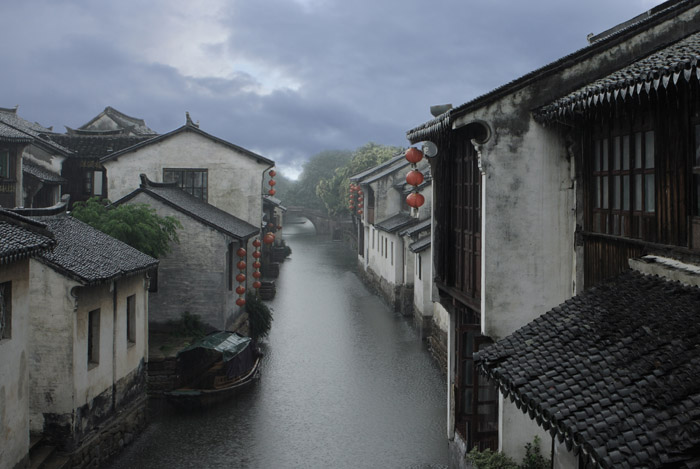 水乡烟雨 摄影 夸梅