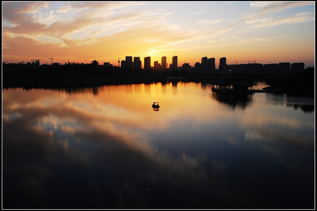 曲江夕阳之五 摄影 阳光灿烂中