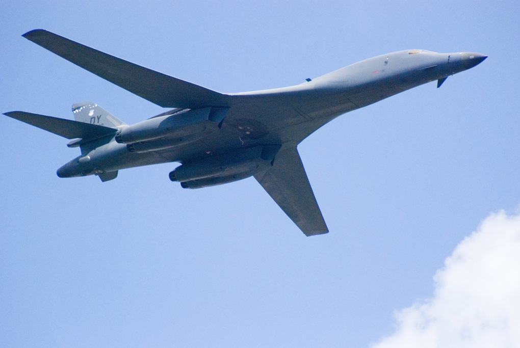 看飞机-20 雷霆霹雳B-1B LANCER 摄影 皋岚