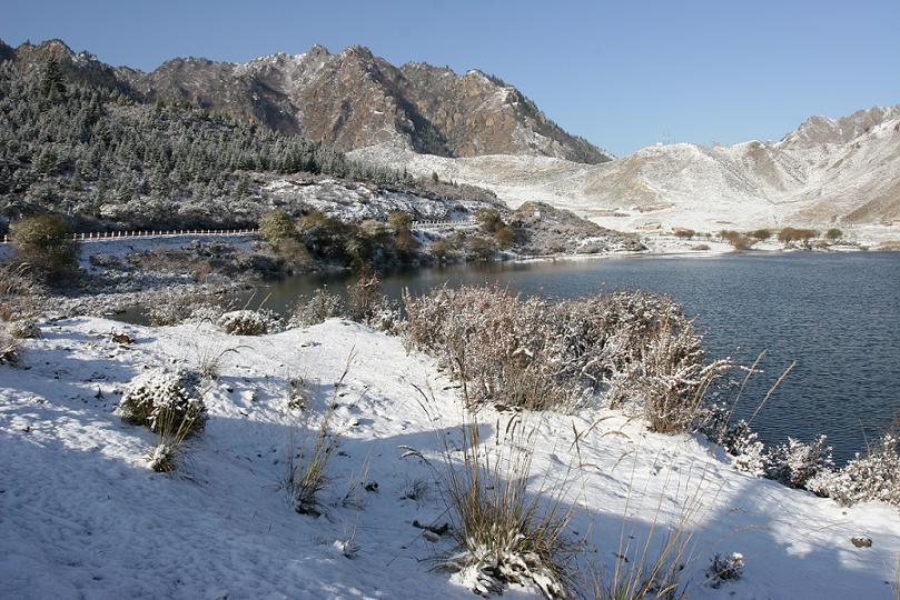 高原初雪 摄影 陇上汉