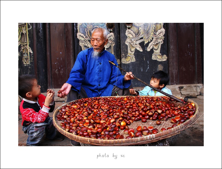 祖 孙 摄影 小翠