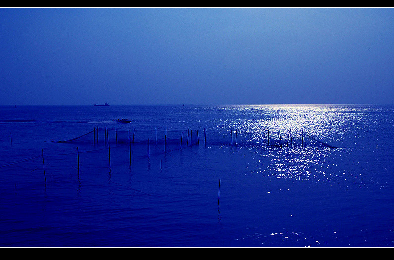 夜.海 摄影 北方的海