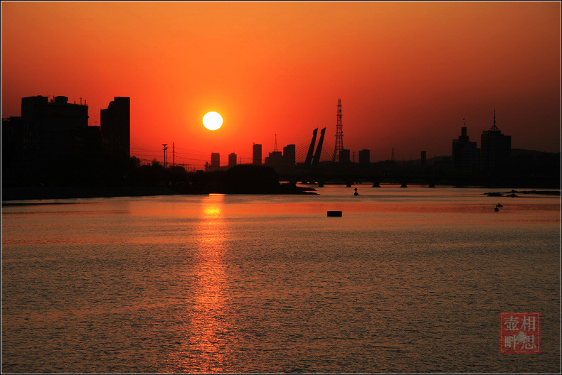 夕阳红 摄影 相思壶畔