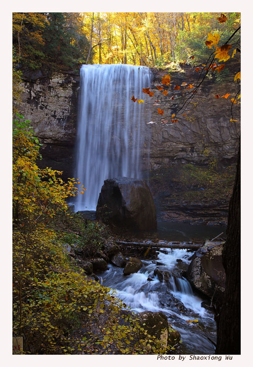 Water Fall in Fall 摄影 icet