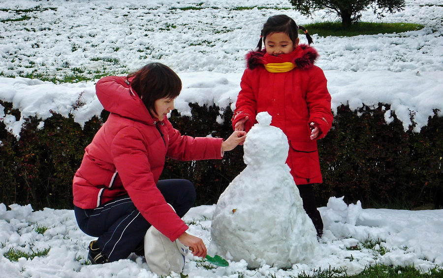 京城头场雪 摄影 水底鱼