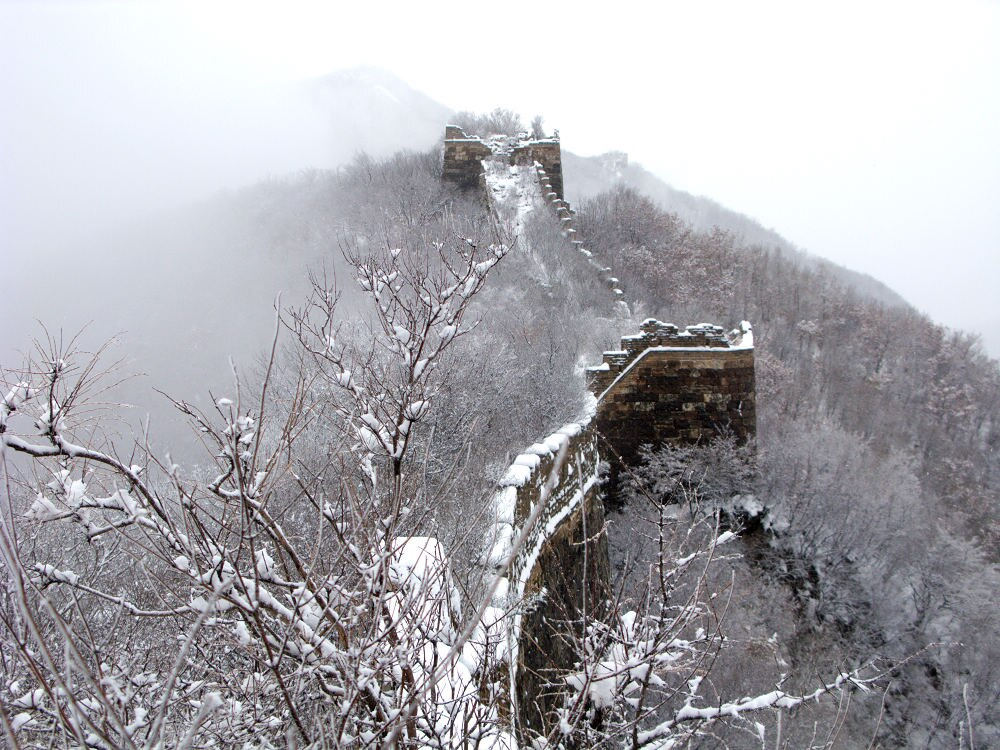 冬雪长城 摄影 一片静水