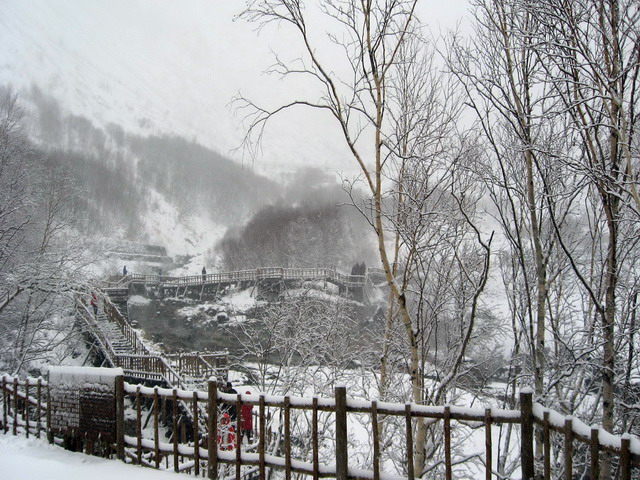 长白山雪景 摄影 清风秋韵