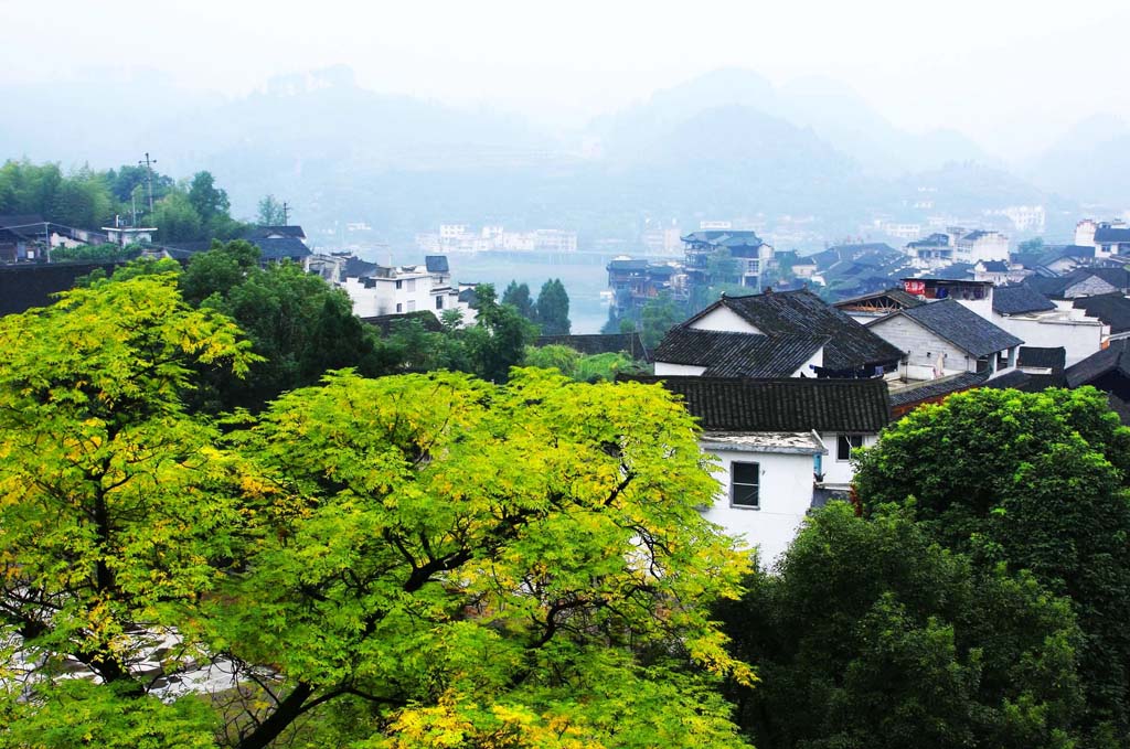 湘西芙蓉镇 摄影 青山居士