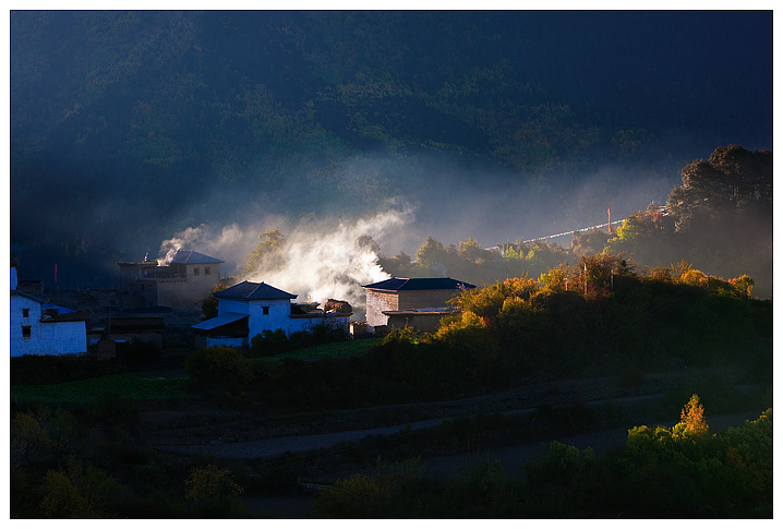 梅里的早晨 摄影 峰石岩