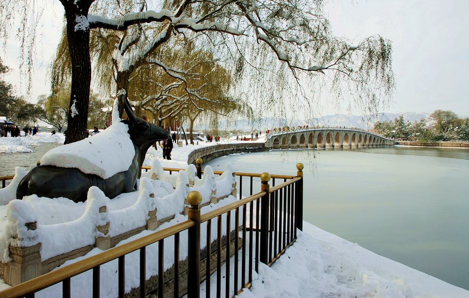 雪后颐和园 摄影 花皮蛇