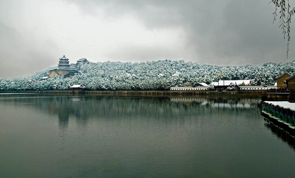 颐和园雪景 摄影 相逢是歌