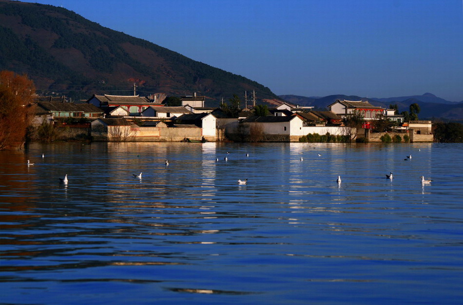 洱海渔村 摄影 神田