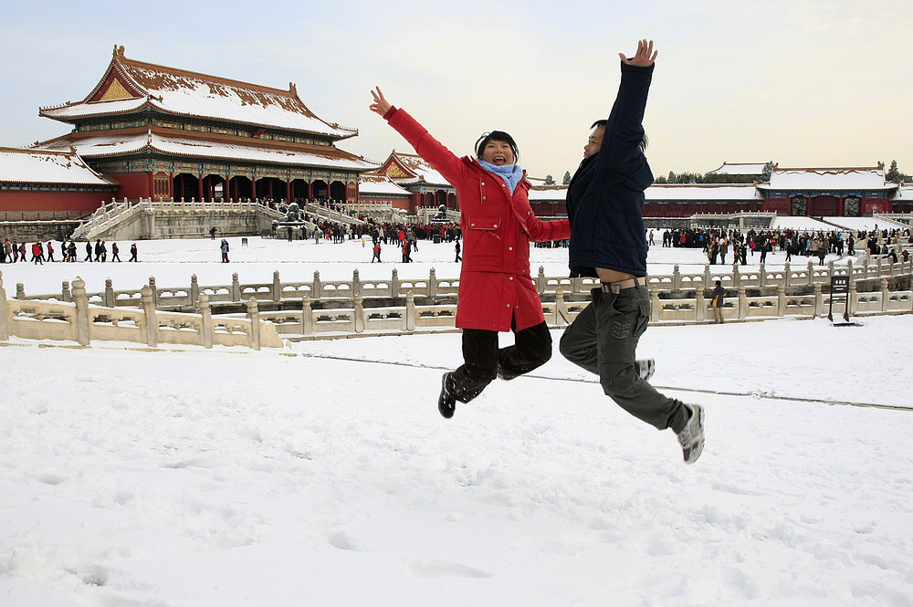 南人见到北雪 摄影 一直以来