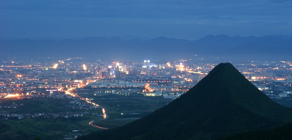 家乡夜景 摄影 喜乐猴