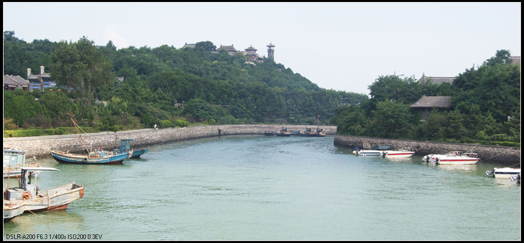 蓬莱仙景 摄影 山连海