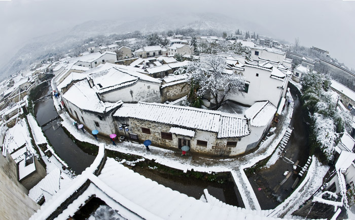 古村雪韵 摄影 柯闲客