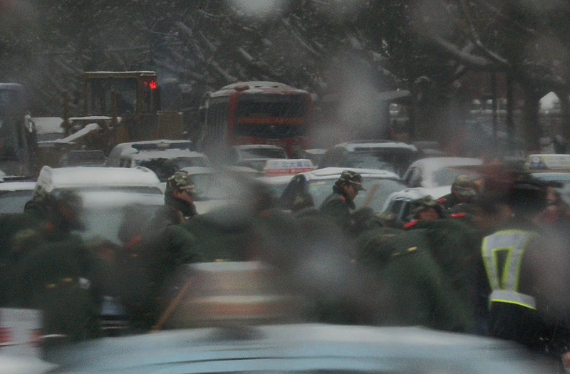 冰雪无情人有情（1） 摄影 阿卿