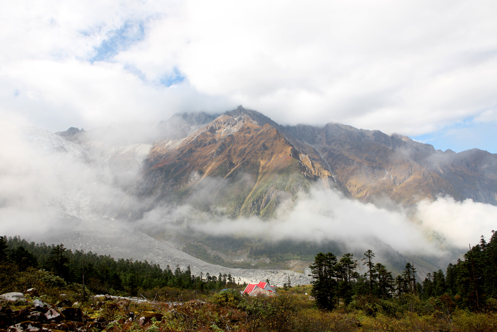 川藏行之贡嘎山 摄影 陈林峰