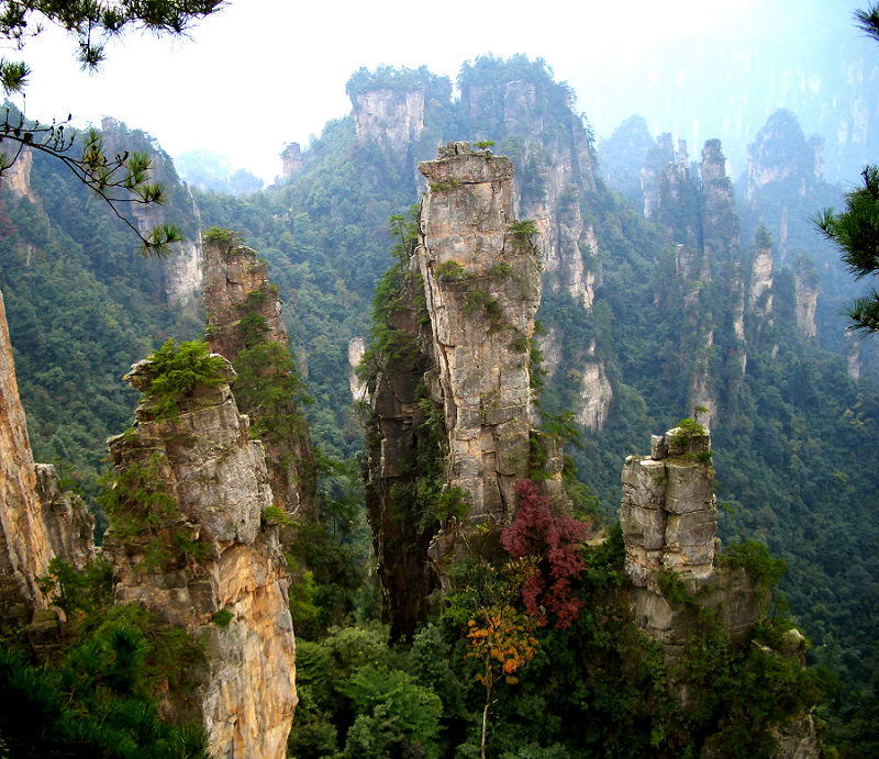 张家界风景（3） 摄影 快乐奔跑