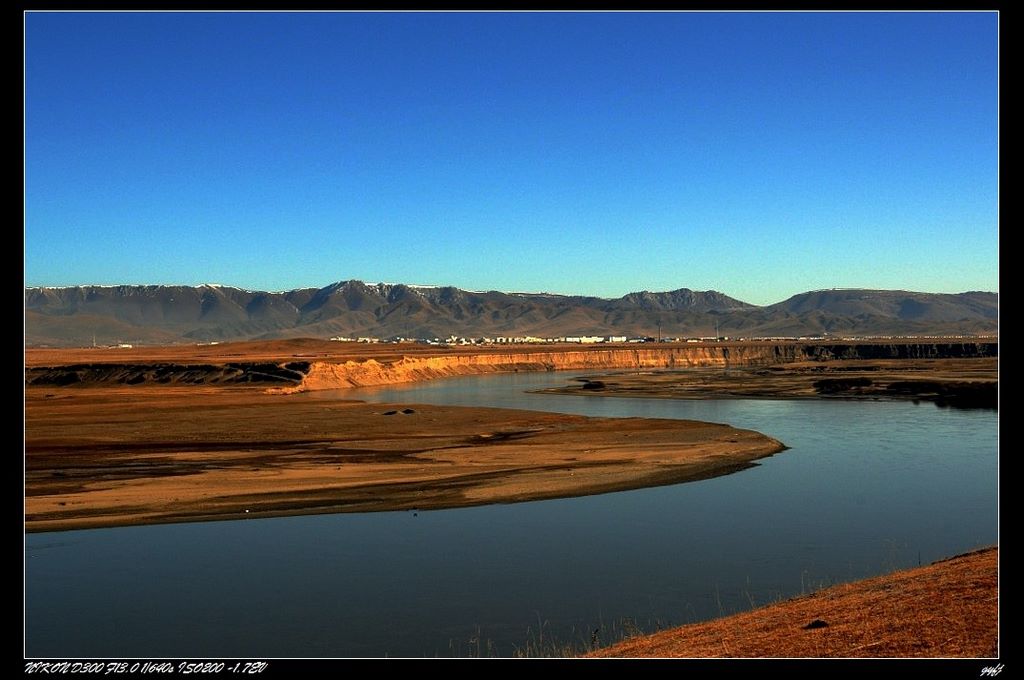 黄河岸边 摄影 高原风景