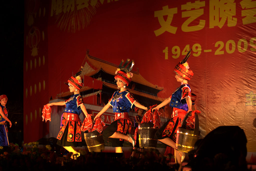 桂林彩调表演 摄影 陈家熙