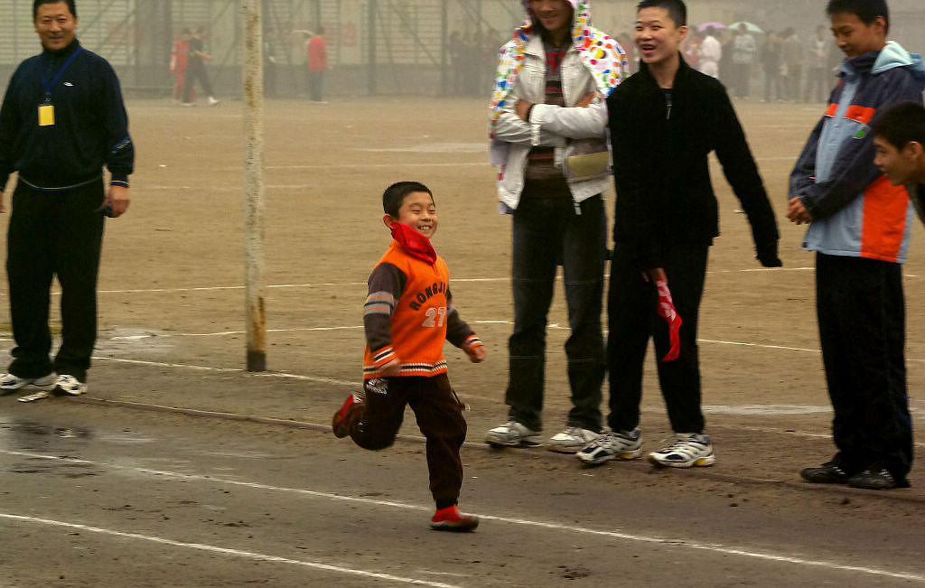 临近终点的微笑 摄影 疾飞