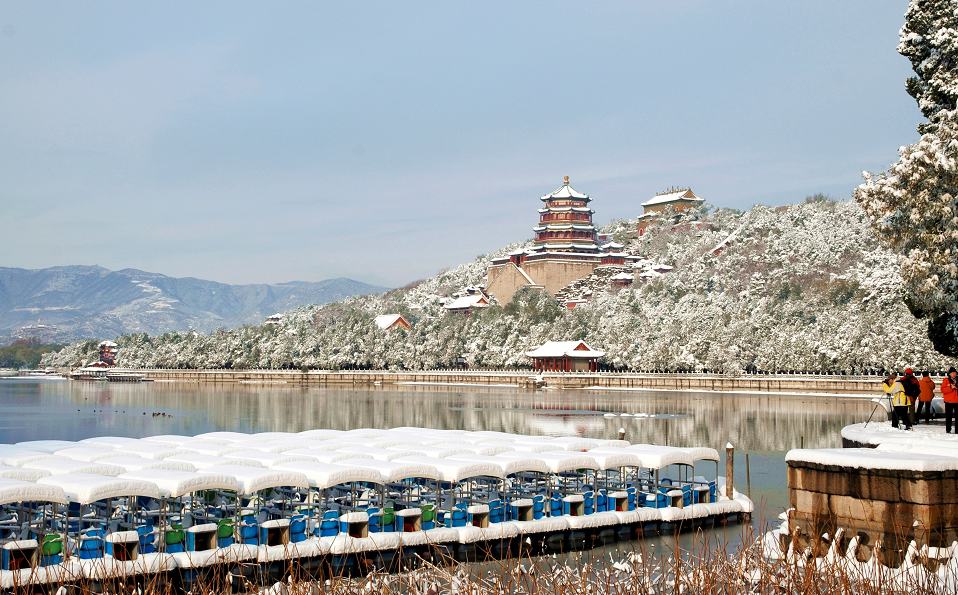 雪后万寿山 摄影 花皮蛇