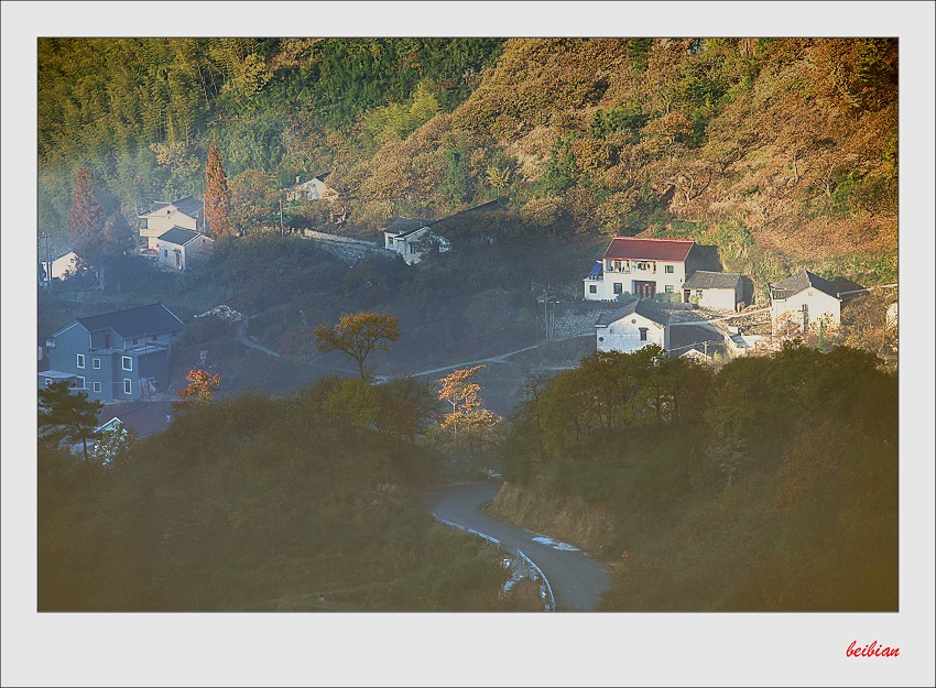 山村小景 摄影 北边