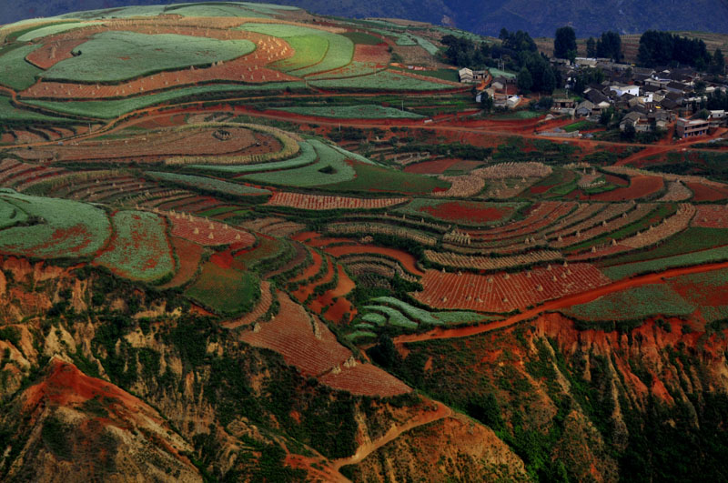 红土地（2）—大地调色板 摄影 石山人