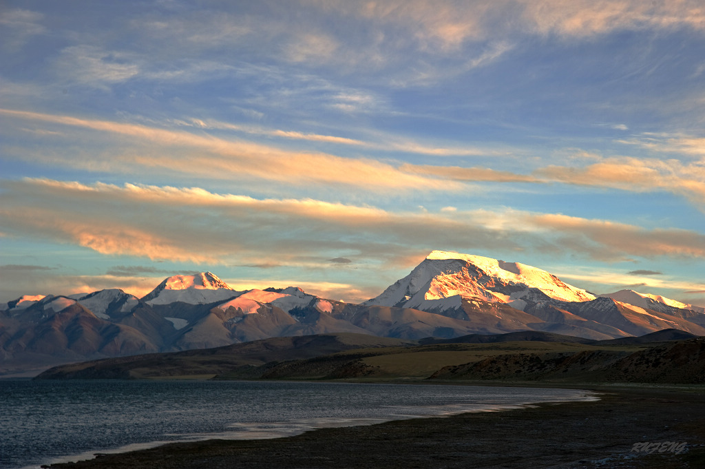 四进西藏之阿里篇（八）：圣湖·神山·夕照 摄影 来如风