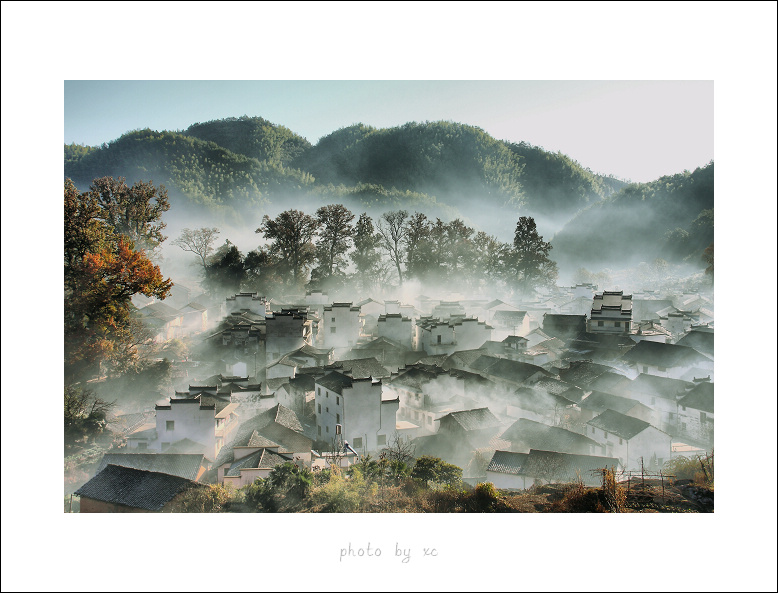 霜冷程村 摄影 小翠