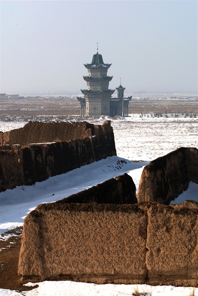 雪后的拱北 摄影 红色经典