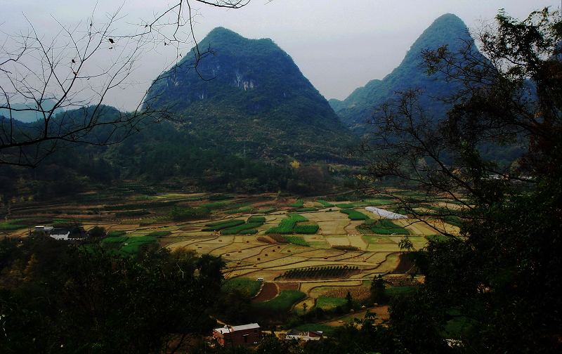 宁静秀美的山冲 摄影 山海风