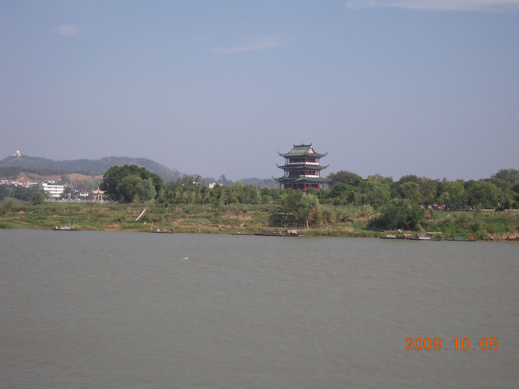 千里赣江第一景 摄影 三山五岭