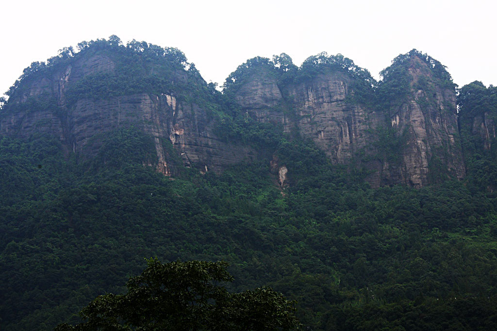 青城山金鞭岩 摄影 雷一