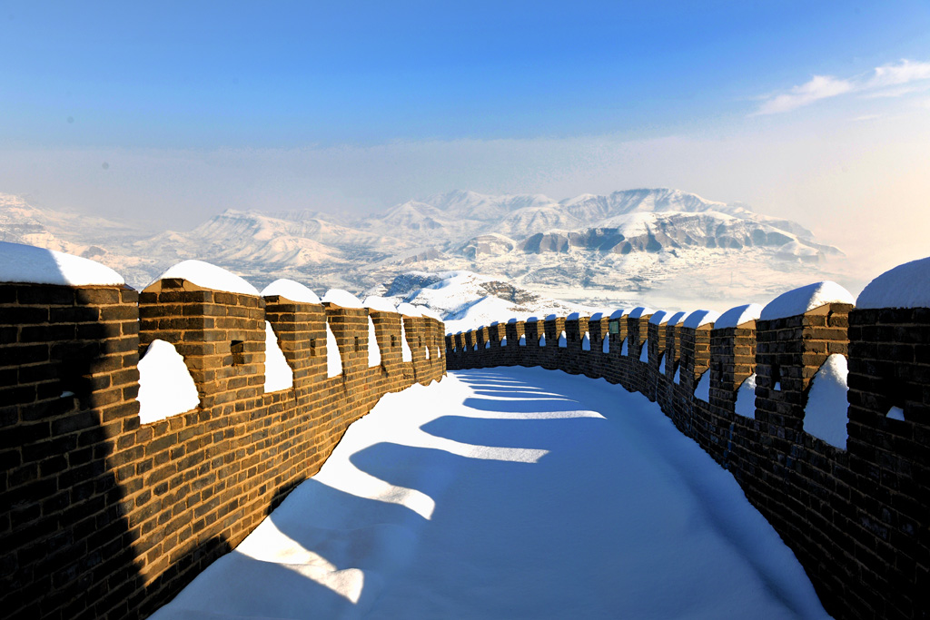 踏雪长城 摄影 康慨