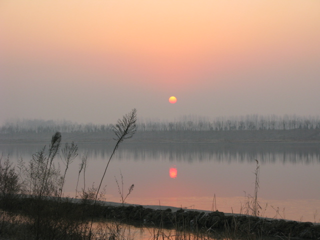 七里河日出 摄影 shanmin