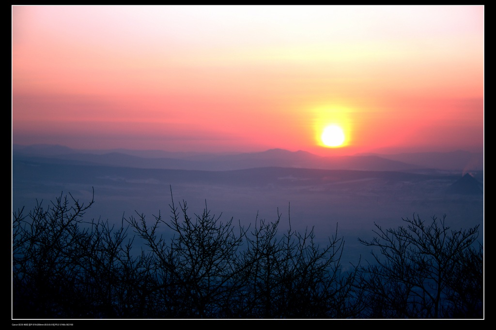 雪后夕阳 摄影 逍遥剑客