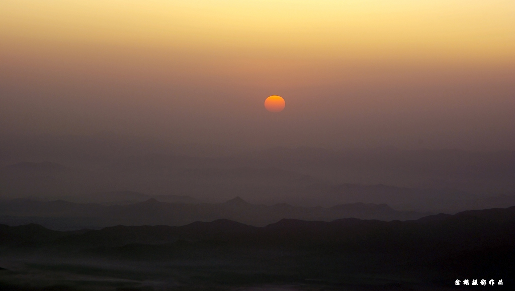 太行日出 摄影 鑫鹤